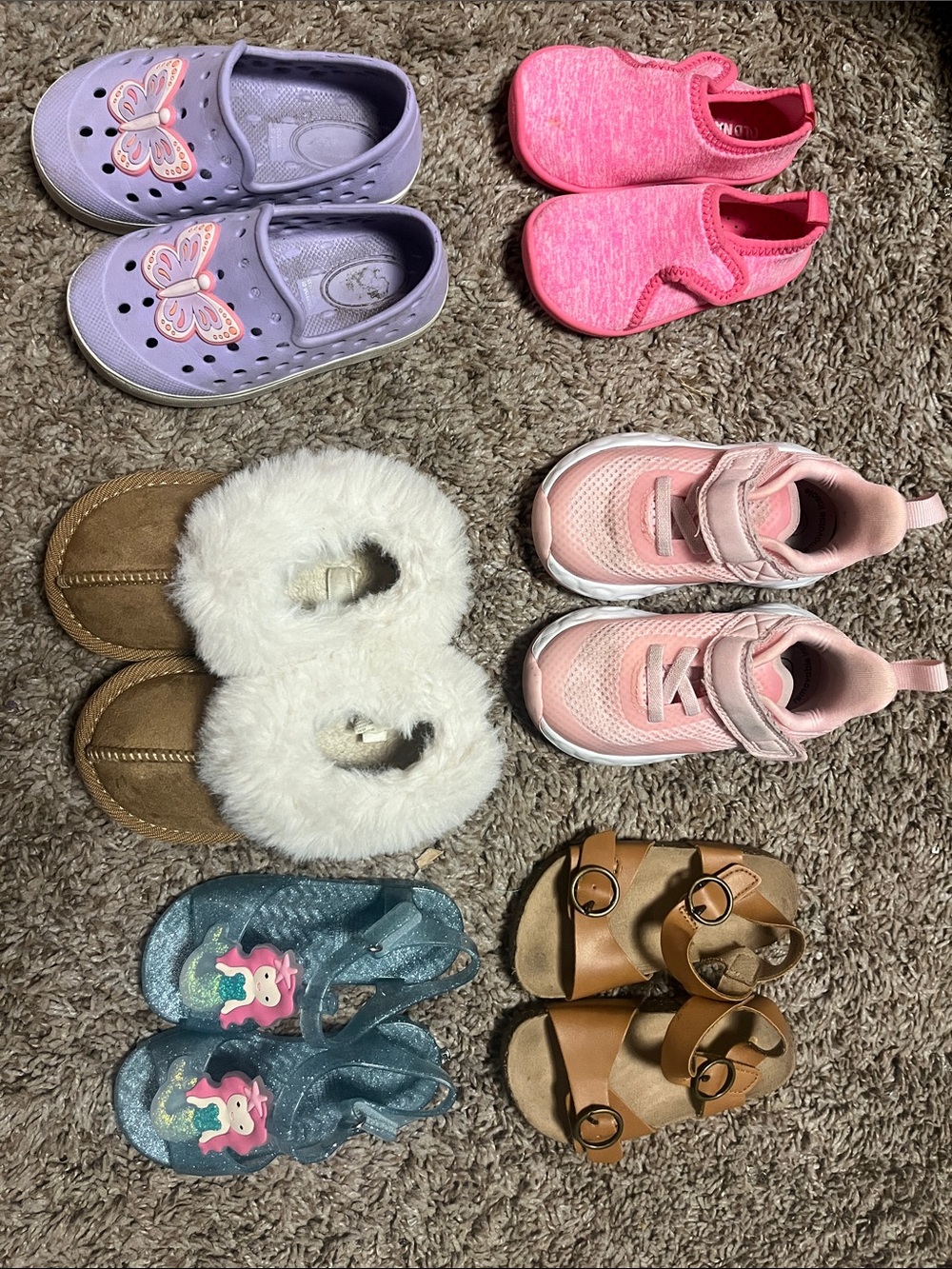 Girls size 6c shoe lot